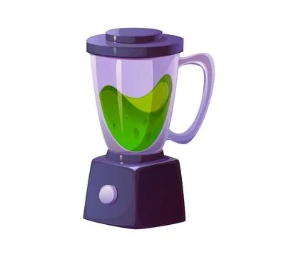 Food processor blender, cooking process appliance Stock Illustration