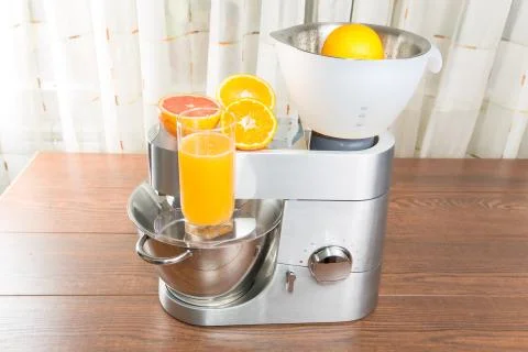 Food processor with citrus press Stock-Fotos