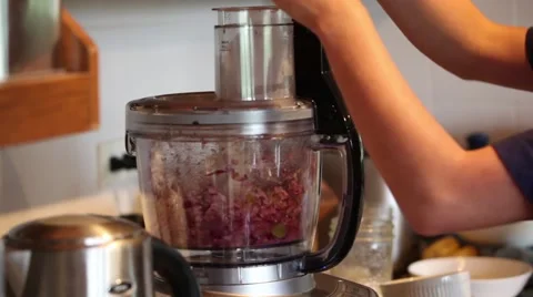 Food processor. Stock Footage 45492252
