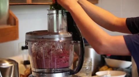 Food processor. Stock Footage 45492773