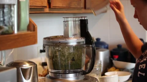 Food processor. Stock Footage 45493176