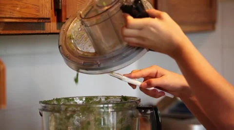 Food processor. Stock Footage 45493748