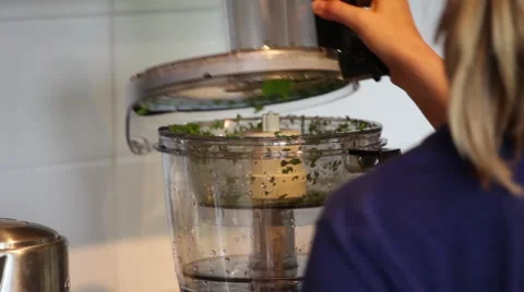 Food processor. Stock Footage 45495032