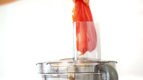 Food Processor Functioning 動画素材 85539804