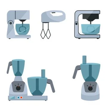 Food processor Stock Illustration