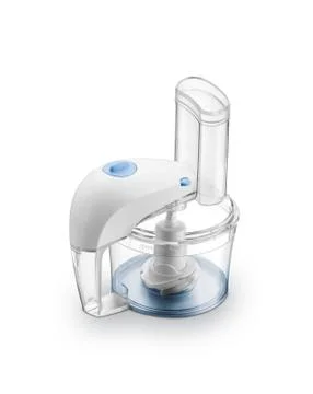 Food processor isolated on a white background Stock Photos