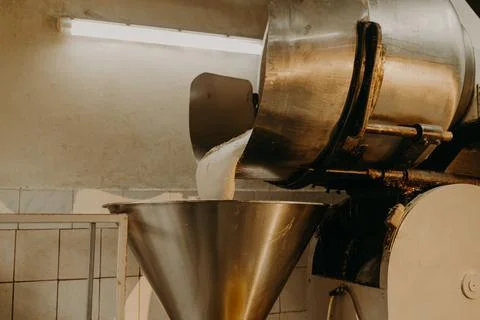 Food processor to kneading dough for bread Stock Photos