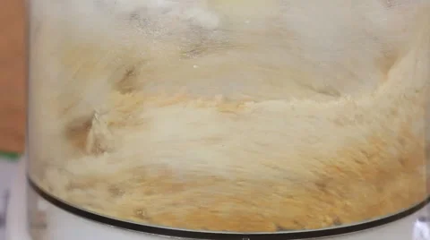 Food processor Kubba tablets filling  Stock Footage 68555583
