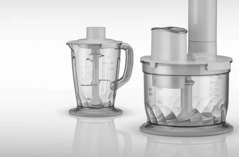 Food processor on a light background Stock Photos