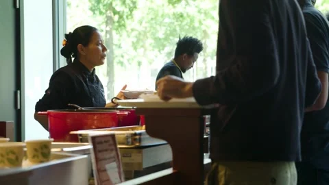 Food Serving Stock Footage 240179778