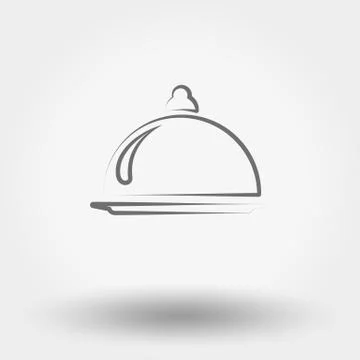 Food serving Stock Illustration