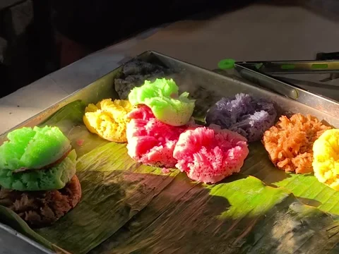 Food Street Video stock 317419923