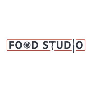 Food studio emblem イラスト素材