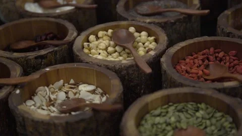 Food on a table Video stock 155455415