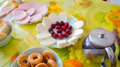 Food on the table Stock Photos