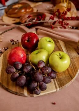 Food on a table Stock Photos