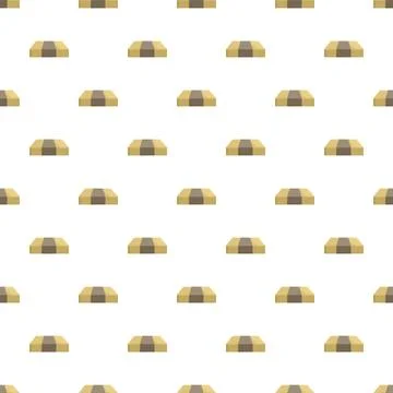 Food takeaway box seamless pattern background design Stockillustratie