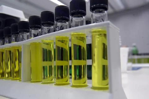 Food testing by odor test or smell test Stock Photos