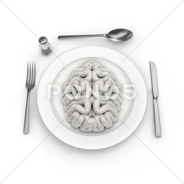 Food for thought Stock Illustration