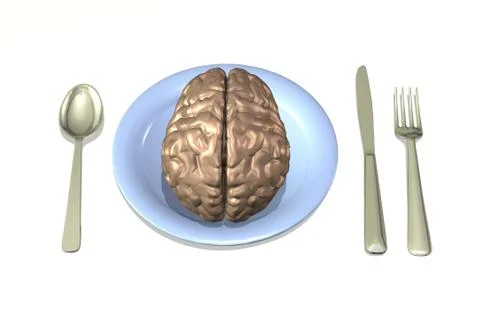 Food for Thought Stock Illustration