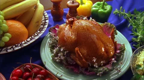 FOOD TURKEY 02 Stock Footage 10802409