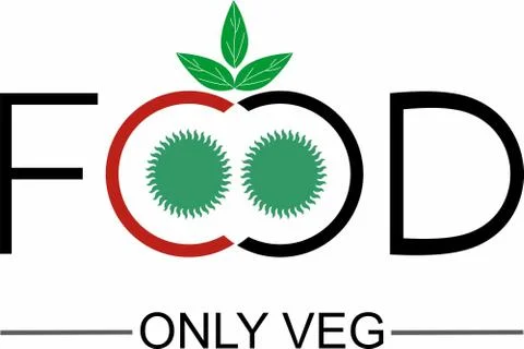 Food vector logo Stock Illustration