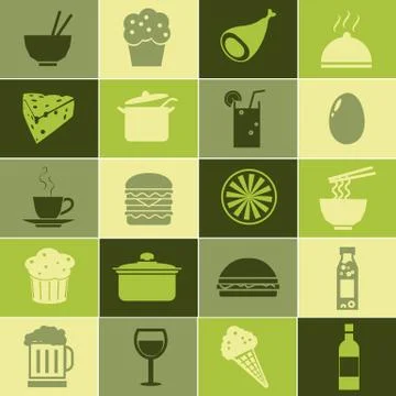 Food Vectors Set Stock-Illustration