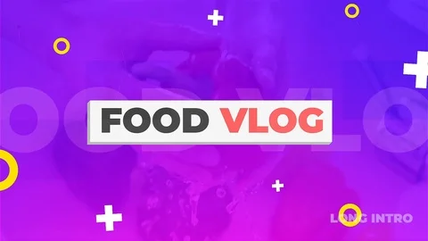 Food Vlog Pack Stock After Effects