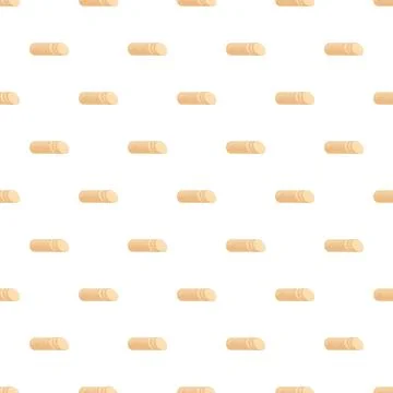 Food wraps seamless pattern design element background Stock Illustration