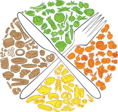 Foods 스톡 일러스트