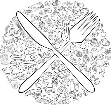 Foods 스톡 일러스트