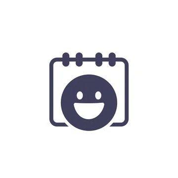 Fool day icon with a calendar Ilustração Stock