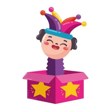 Fools day cheerful Stock Illustration