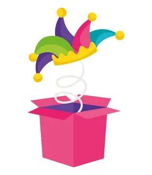 Fools day design Stock Illustration
