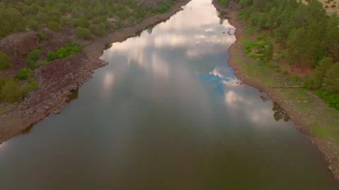 Fools Hollow Lake, AZ Stock Footage 198385461