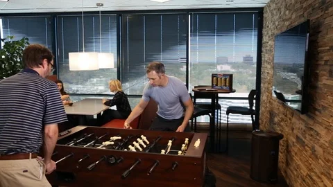 Foosball Stock Footage 124496217