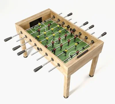 Foosball Table Stock Illustration