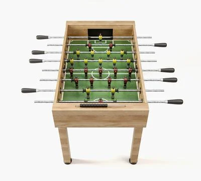 Foosball Table Stock Illustration