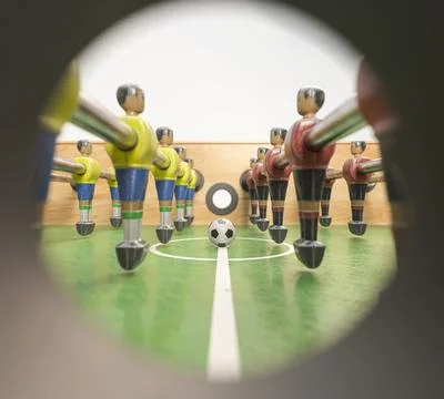 Foosball Table Stock Illustration