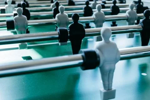 Foosball table Foto stock