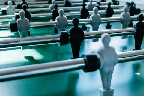 Foosball table Foto stock