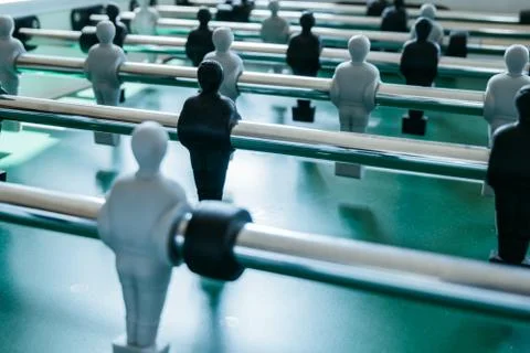 Foosball table Foto stock
