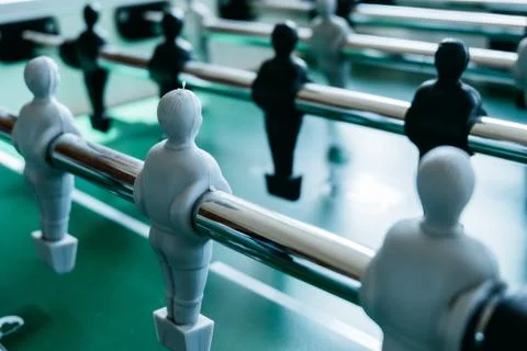 Foosball table Foto stock