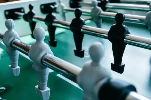 Foosball table Foto stock