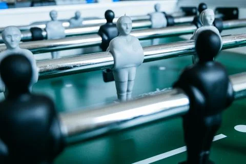 Foosball table Foto stock