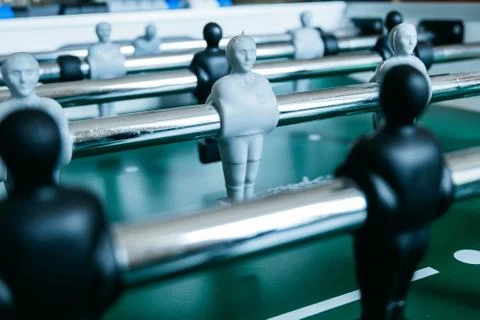 Foosball table Foto stock