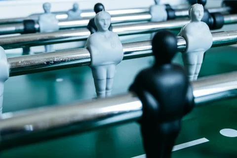 Foosball table Foto stock