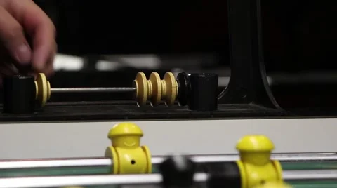 Foosball Table Score Marker Stock Footage 46133749