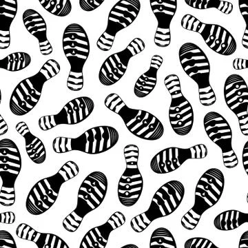 Foot background Stock Illustration