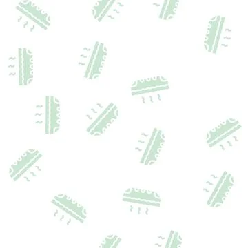 Foot bath glyph vector seamless pattern sign Illustrazione stock
